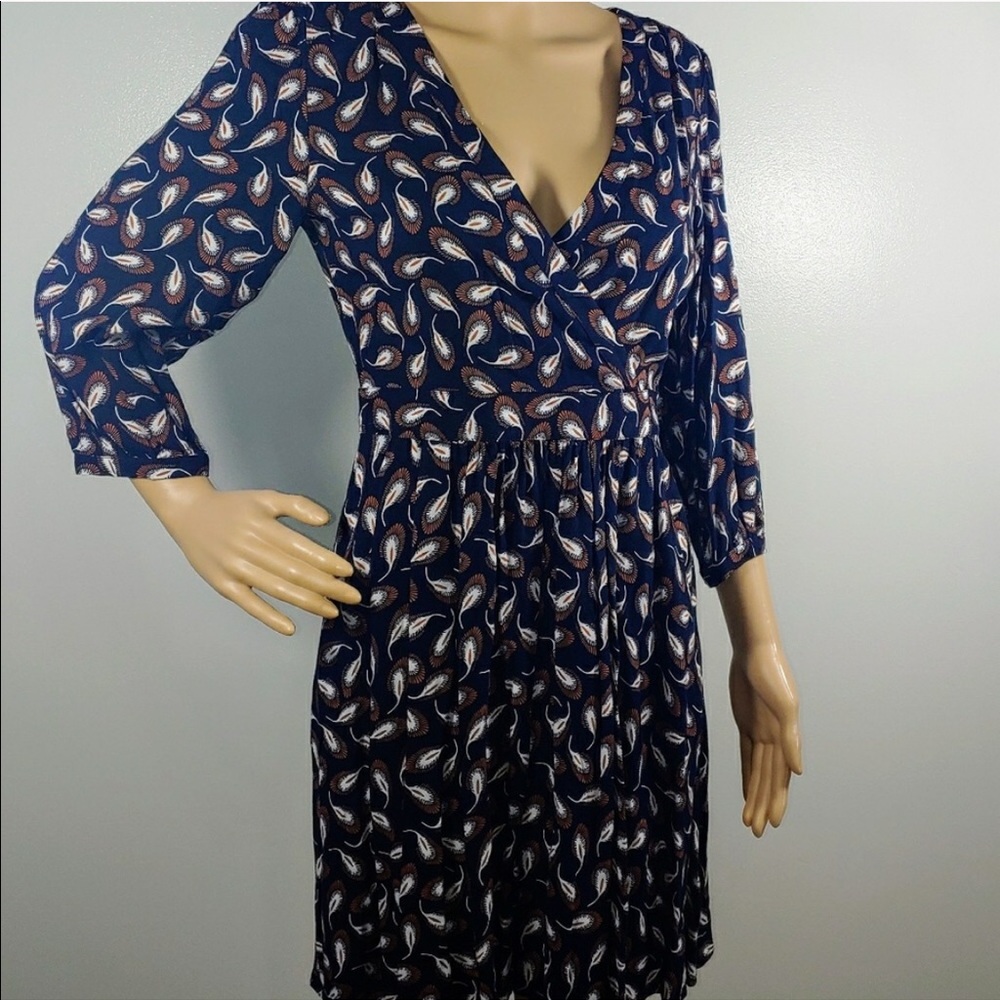 Willow and clay wrap dress